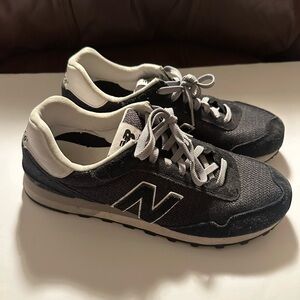 Men’s New Balance Navy & White Low-Top 515 Sneakers